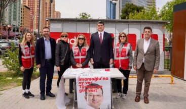 Ataşehir’de İmamoğlu’na Özgürlük İmza Kampanyası