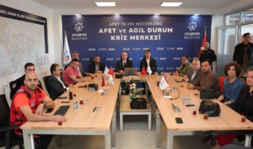 Ataşehir’de deprem kriz masası kuruldu