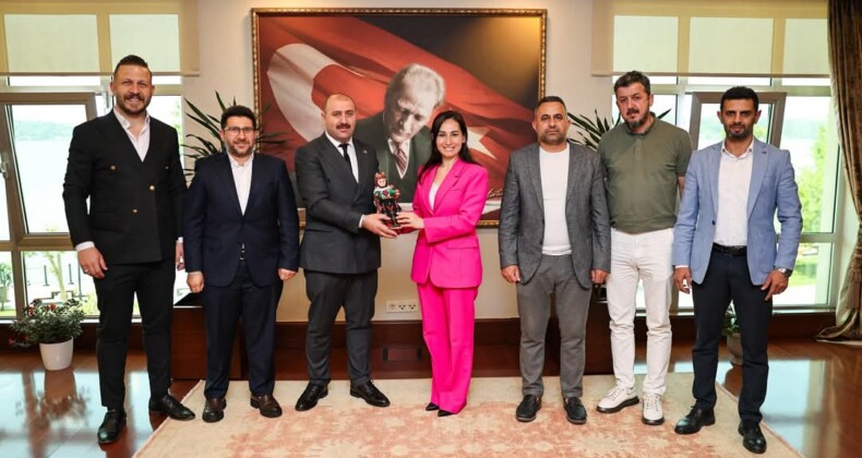 Beykoz Ardahanlılar Derneği’nden Gürzel’e Ziyaret