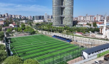 Ataşehir Yenisahra Stadı Yenilendi