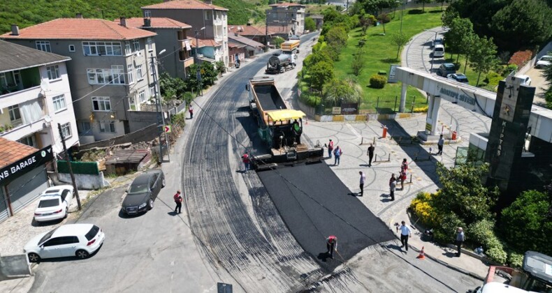 Maltepe’de sokaklar yenileniyor