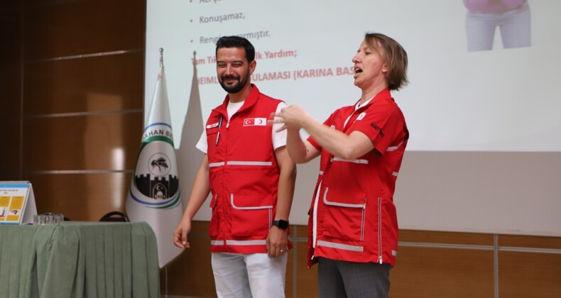 Kızılay’dan Belediye Personeline İlk Yardım Eğitimi