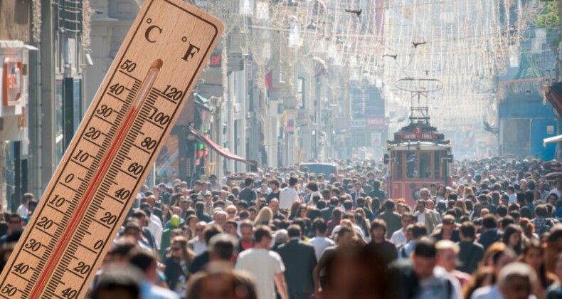 İstanbul’da tehlikeli hava sıcaklığı uyarısı