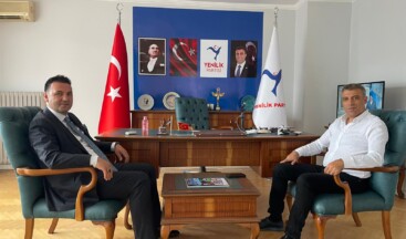 TÜMKON Başkanı Atıcı, Yenilik Partisi’ni Ziyaret Etti