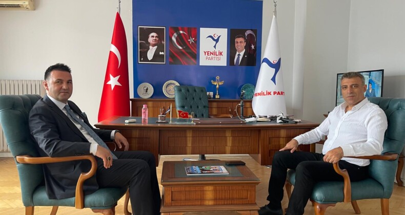 TÜMKON Başkanı Atıcı, Yenilik Partisi’ni Ziyaret Etti