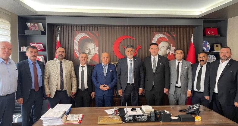 TÜMKON’dan Milli Yol Partisi’ne Ziyaret