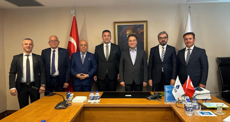 TÜMKON Başkanı Sami Atıcı’dan Ali Babacan’a Ziyaret