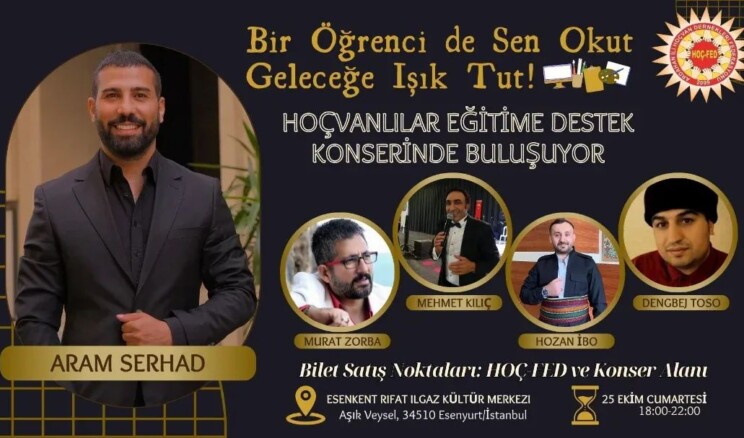Hoçvanlılar Eğitime Destek Gecesinde Buluşuyor