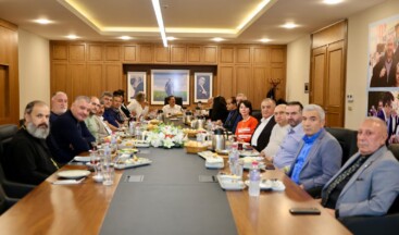 Başkan Çerkez, KAI Vakfı ve Gürcistan Heyetini Ağırladı