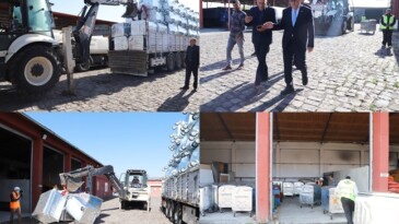 TBB’den Ardahan Belediyesi’ne 100 Çöp Konteyneri