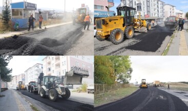 Ardahan Belediyesi Asfalt Çalışmaları Devam Ediyor
