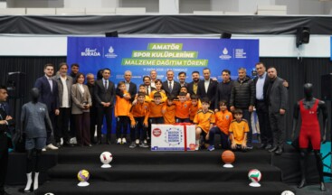 İBB’den Amatör Spor Kulüplerine Malzeme Desteği