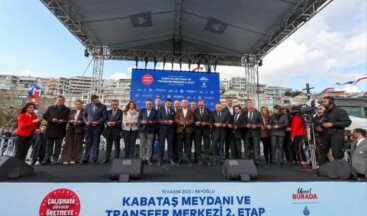 Kabataş Transfer Merkezi hizmetine açtı