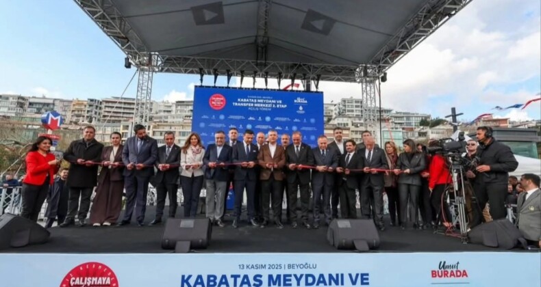Kabataş Transfer Merkezi hizmetine açtı