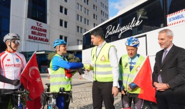 Ataşehir’den Anıtkabir’e Bisiklet Turu