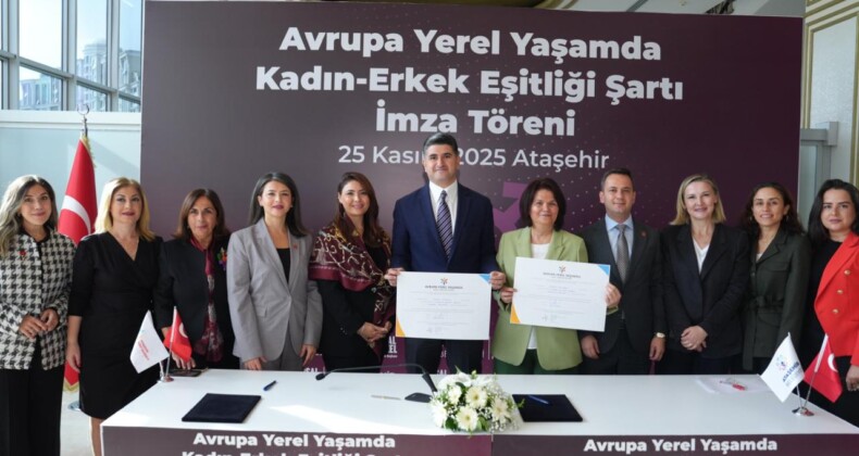 Ataşehir Belediyesi Kadın-Erkek Eşitliği Şartını İmzaladı