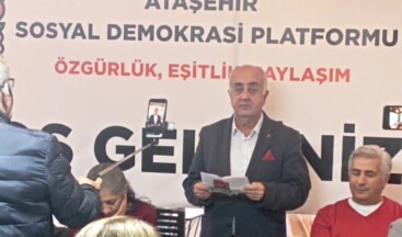 Ataşehir Sosyal Demokrasi Platformu Kuruldu