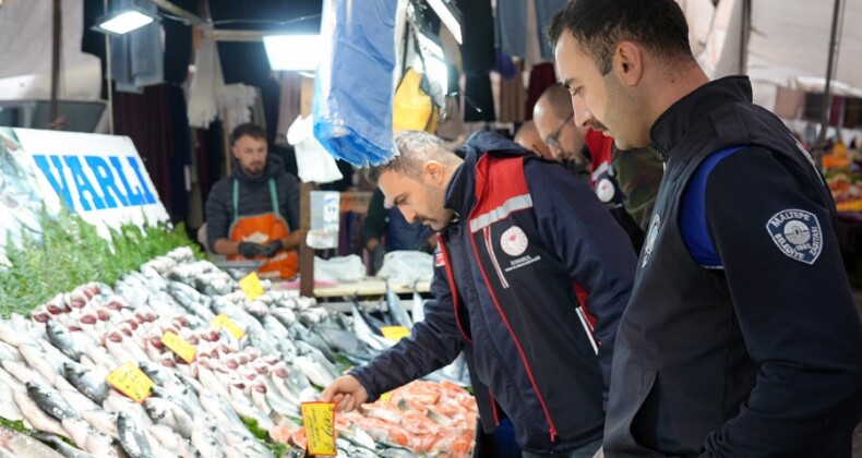 Maltepe’de balık denetimi