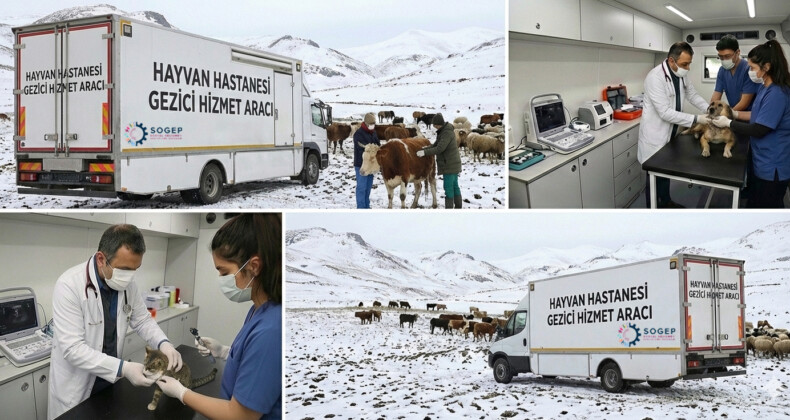 Kars’ta Gezici Hayvan Sağlığı Hizmetleri Projesi Hayata Geçiriliyor