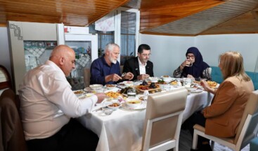 Başkan Çerkez, Şehit Ailesi İle İftar Yaptı