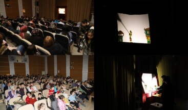 Ardahan’da Hacivat ile Karagöz’ Miniklerle Buluştu