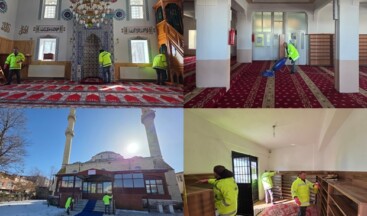 Ardahan Belediyesi’nden Camilerde Ramazan Temizliği