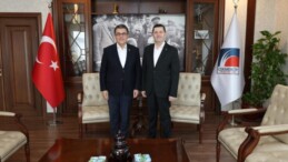 Başkan Demir, Çekmeköy Belediye Başkanı Çerkez’i Ziyaret Etti