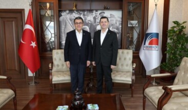 Başkan Demir, Çekmeköy Belediye Başkanı Çerkez’i Ziyaret Etti