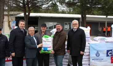 İBB’den Çiftçilere Tohum ve Hasat Makinası Desteği