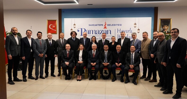 Sancaktepe Protokolünü İftar Sofrasında Buluştu