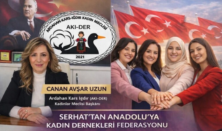 Serhat’tan Anadolu’ya Kadın Dernekler Federasyonu Kuruldu