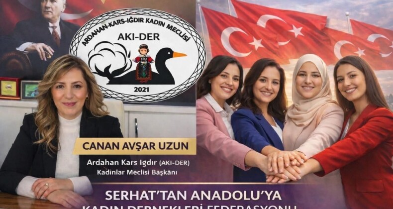 Serhat’tan Anadolu’ya Kadın Dernekler Federasyonu Kuruldu