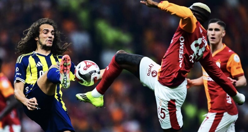 Galatasaray, Fenerbahçe’yi 3-0 mağlup etti