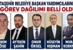 Ataşehir Belediyesi’nde Yeni Görev Dağılımı