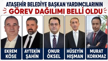 Ataşehir Belediyesi’nde Yeni Görev Dağılımı