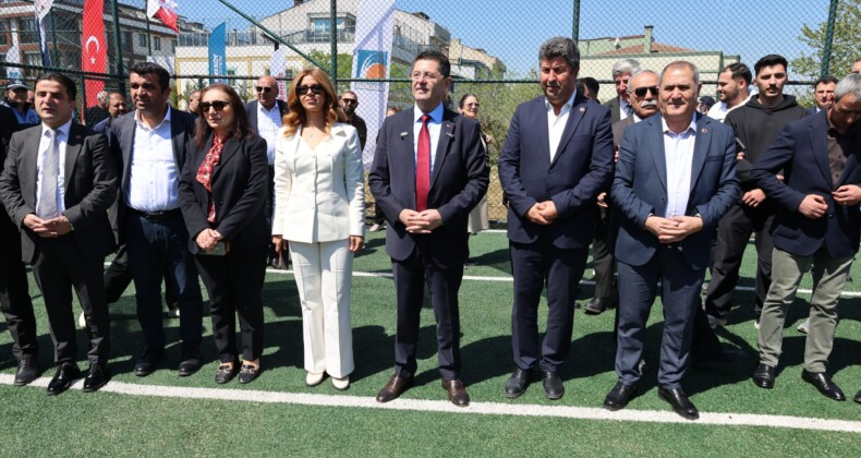 Çekmeköy’de Türkiye’de bir ilk olma özelliği taşıyan spor park alanı açıldı