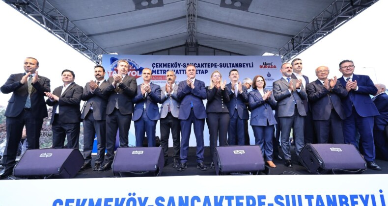 Çekmeköy – Sancaktepe – Sultanbeyli Metro Hattı 2. Etabı Açıldı