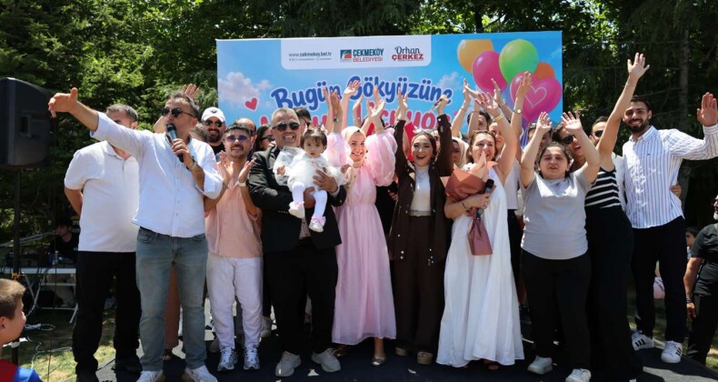 Çekmeköy’de SMA hastası Cemre Alya Arabacı İçin Anlanlı Etkinlik