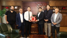 Bağımsız Medya ve Gazeteciler Birliği’nden Başkan Çerkez’e Ziyaret