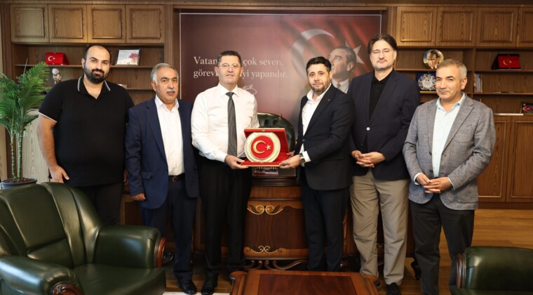 Bağımsız Medya ve Gazeteciler Birliği’nden Başkan Çerkez’e Ziyaret