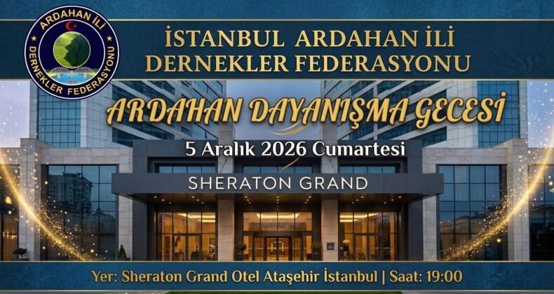 ARDAFED, Dayanışma Gecesi Yapacak