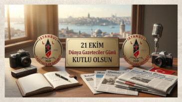 İGD, 21 Ekim Dünya Gazeteciler Günü Mesajı
