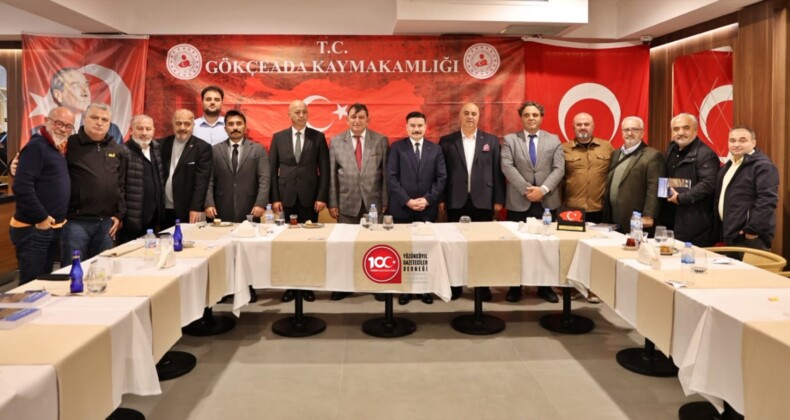 YGD’den Gökçeada Kaymakamına Ziyaret