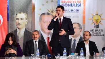 Çevre ve Şehircilik Bakanı Murat Kurum, İmar İçin Ataşehir’deydi