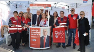 CHP Şişli Adayı Keskin Merkez Mah. Esnafını Ziyaret Etti