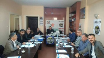 ARDAFED 19-24 Nisan’da Yapılacak Tanıtım Günleri İçin Toplandı