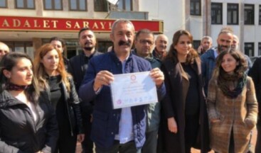 Komünist Başkan Mazbatayı Aldı