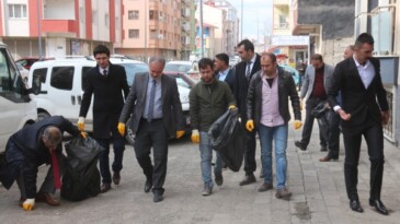 Kars Belediyesi temizlik kampanyası başlattı