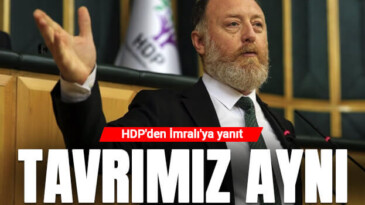HDP’den İmralı’ya Yanıt; Tavrımız Aynı