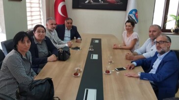 HOÇ-FED Kars Belediyesi’ni Ziyaret Etti